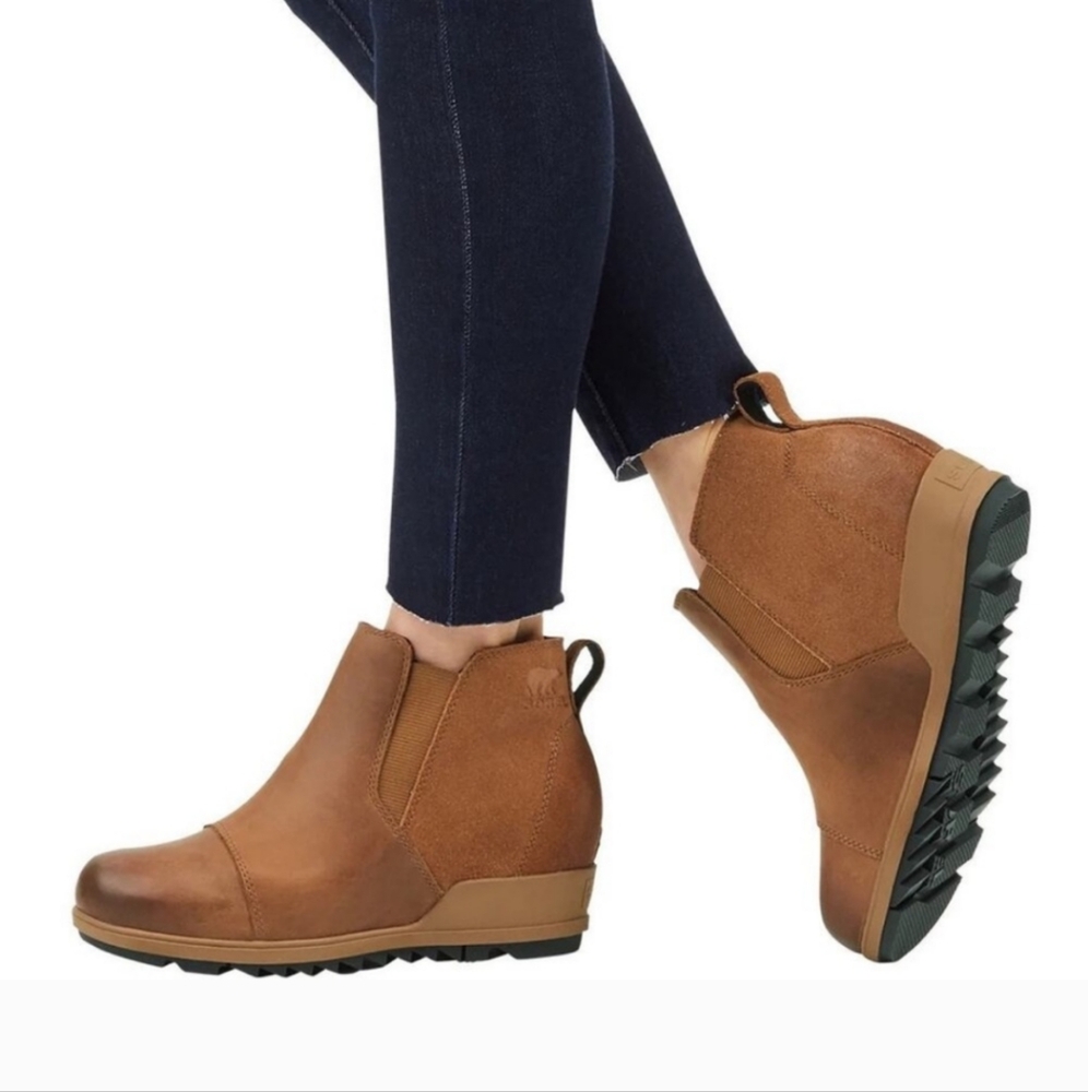 Sorel Tan and Brown Ankle Booties - Picture 7 of 16
